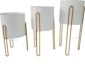 Pot de luxe dernière jardinière de table prix de gros nouveau dernier pot de fleur de jardin pour la maison et le jardin pots intelligents et jardinière - Product Image 1