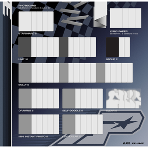 PLAVE - HYPERDRIVE มินิอัลบั้มชุดที่ 5 เวอร์ชั่นนักแข่ง การคัดเลือกสมาชิก - Product Image 3