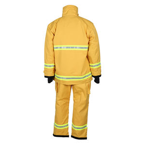 Combinaison professionnelle de lutte contre l'incendie, imperméable, en métaramide, 4 couches, ignifuge, conforme à la norme EN ISO 469 - Product Image 2