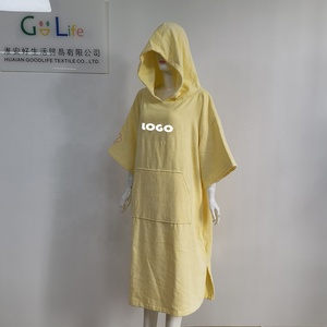 Poncho con capucha de secado rápido para adultos, toalla de playa, surf, surf, de alta calidad, barato de fábrica - Product Image 6