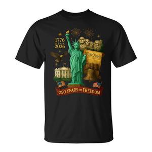 T-Shirt Promozionale 'Noi il Popolo' 250 Anni di Libertà, Commemorativa del 1776-2026, 250° Anniversario - Product Image 1