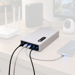 Wholesale Mini DC UPS Lithium Battery Single Phase 10400mAh 12V2A Backup Battery for WiFi Router CCTV <b>Camera</b> Modem - Product Image 1