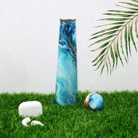 Botol hidrasi tembaga Ayurvedic dipalu botol air tembaga murni
