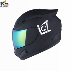 Autocollant personnalisé de décalcomanie d'outils maçonniques de franc-maçon pour la décoration murale d'ordinateur portable de pare-chocs de fenêtre de voiture camion moto-impression UV - Product Image 5