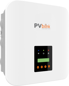 Onduleur solaire hybride PVBlink Ongrid pour systèmes photovoltaïques domestiques et commerciaux, MPPT, efficacité 98,8 %, surveillance intelligente à distance, garantie 5 ans - Product Image 4