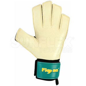 Guantes de portero OEM personalizables de alta calidad de Pakistán hechos con cuero para adultos con su propio logotipo - Product Image 4