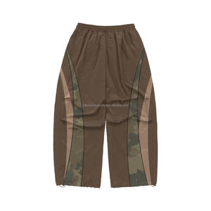 กางเกงวอร์มทรงหลวมสำหรับผู้ชายกางเกงวอร์มผ้าไนลอนสำหรับใส่ทำงานกันลมออกแบบได้ตามต้องการ - Product Image 6