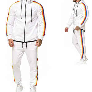 Conjunto de jogging de 2 piezas de alta calidad para hombre Sudaderas con capucha de invierno y sudaderas con capucha Chándal personalizado - Product Image 6