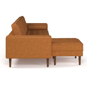 Sofá seccional convertible Gc Tufted Set 220x82cm Bc Simili Sang Trng Ph Hp V Thoi para salas de estar Tch Hp Chc Nng - Product Image 3