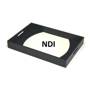 Platos de servidor de fiesta de bodas Bandejas de servidor de comida de desayuno de calidad superior Vajilla Decoración de mesa Bandeja de servicio - Product Image 1