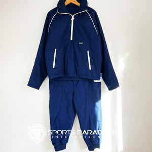 Veste coupe-vent à demi-fermeture éclair avec logo personnalisé de haute qualité pull imperméable de vêtements de sport d'hiver pour hommes OEM/ODM vêtements de sport - Product Image 6