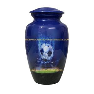Top Trendy Quality Metal Cremation <b>Urns</b> Stylish Memorial <b>Urns</b> Ashes New Arrival Latest Design Adult <b>Urn</b> Indian Exporter Funeral - Product Image 2