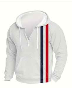 เสื้อฮู้ดดี้ผู้ชายพรีเมียม สวมใส่สบายเป็นพิเศษ ผลิตจากผ้าฝ้าย 100% ปักลาย ประดับลูกปัด ย้อมสีพื้น พิมพ์ลายดิจิทัล ปรับแต่งได้ - Product Image 1