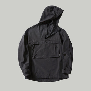Gabardina de nailon impermeable de talla grande para hombre, chaqueta de lana acolchada de gran tamaño con capucha de piel desmontable, Parka de invierno - Product Image 4