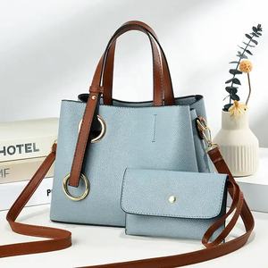 Bolso de hombro femenino de moda de colores personalizados, bolso de mano de cuero Pu para mujer, bolso de mensajero con asa superior, bolsos hechos a mano de gran capacidad - Product Image 6