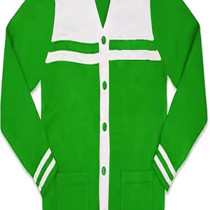 Top Design personnalisé laine acrylique collège pull université tricot cardigan pull à manches décontracté pour l'hiver pull pour hommes - Product Image 5