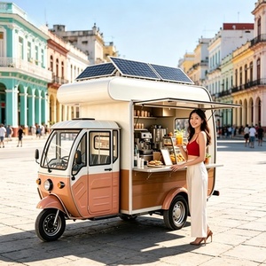 Carretto Professionale per Poffertjes con Piastra per Mini Pancake e Burro per Vendita di Cibo al Mercato Olandese - Product Image 2