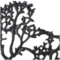 Nouvelle Arrivée Sculpture d'Art Moderne Faite à la Main en Aluminium Noir Revêtu Écologique pour Mariage, Taille Personnalisée, Idéale pour Cadeau