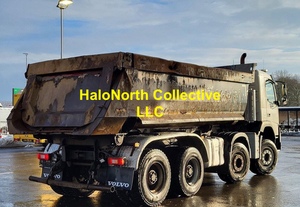 Camions d'occasion Volvo FMX 460 Tipper 8X4 de 2016, transmission automatique, moteur diesel, conduite à gauche, Euro 6, avec grue et benne basculante - Product Image 6