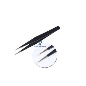 Professional <b>Eyelash</b> Tweezers Lash <b>Applicator</b> Tool Anti-Static Stainless Steel Precision Grip Durable for Salon and Personal Use - Product Image 3
