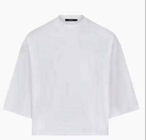 เสื้อยืดครอปคุณภาพสูงสำหรับชายและหญิงเสื้อยืดครอปสตรีทเสื้อครอปผ้าฝ้ายออกแบบได้ตามต้องการ - Product Image 1