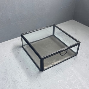 Jewellery <b>box</b> organizer <b>storage</b> <b>box</b> with <b>black</b> finish - Product Image 5