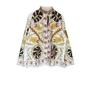 Venta al por mayor indio TNT algodón chaquetas invierno hecho a mano abrigo bordado Suzani chaqueta ropa de mujer chaqueta Unisex - Product Image 1