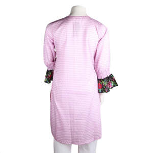 Kurti brodé pour femme - Violet clair - Product Image 3