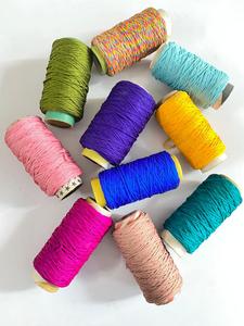 Fil de cordon en macramé à franges, tressé, pompon, artisanat à la main, fil en polyester pour la couture, la broderie, le crochet, teint pour les rideaux, les bijoux - Product Image 3