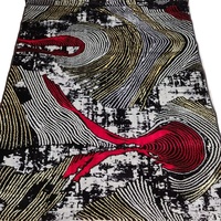 Moderner Türkischer Teppich Hochwertiger Jacquard-Gewebter Maschinengefertigter Fleckresistenter Mittelhochfloriger Wendeteppich mit Abstraktem Muster