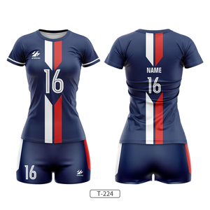 เสื้อวอลเลย์บอลโพลีเอสเตอร์แบบแห้งเร็วปรับแต่งได้สำหรับทีมและการฝึกซ้อม - Product Image 5