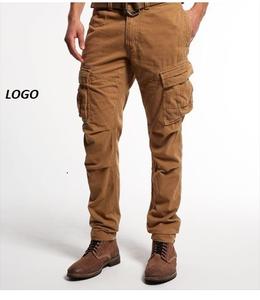 Vente à Chaud OEM Qualité Supérieure Multi Poches Jogging Blanc Slim Fit Travail Cargo Pantalon Baggy Sweat Cargo Pantalon Pour Hommes Respirant - Product Image 1