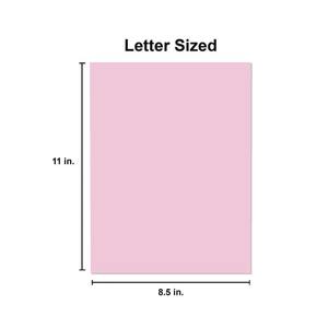 Deluxe Colored 8.5 In. X 11 pulgadas Papel Bond de 20 Libras - Rosa Universal, 10 Resmas/Caja, Papel para Copiar - Product Image 6