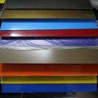 Plaque en plastique ABS bicolore pour gravure et découpe laser, fabrication de signalétique, 1220x2440mm