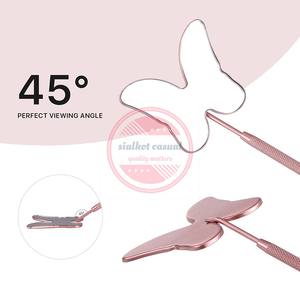 Miroir à cils en acier inoxydable sur mesure pour salon Miroirs à cils de qualité supérieure - Product Image 5