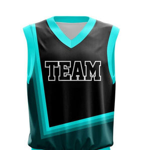 Pakistan Made Custom Basketball Uniform Low Price Plain Sports Wear <b>Heat</b>-Transfer Printing Summer Moisture-Wicking Breathable - Product Image 5