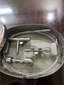 Qualité supérieure Logo personnalisé Nabatoff Vein Stripper Set Instruments chirurgicaux médicaux Nabatoff Varices Sonde Set - Product Image 3