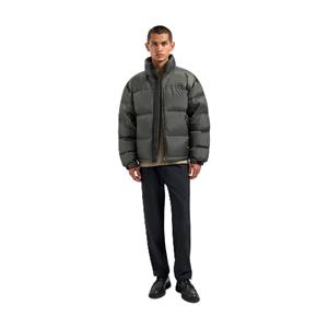Veste à bulles légère multicolores pour hommes, col rabattu, fermeture éclair, capuche chauffante, coupe-vent imperméable, veste d'hiver pour le travail en extérieur - Product Image 5