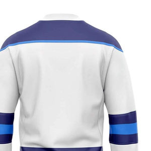 Maillots d'équipe de hockey sur glace professionnels avec logo de numéro personnalisé et options de nom conçues pour le jeu compétitif - Product Image 6