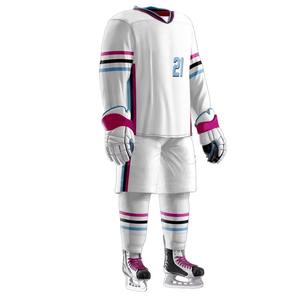 El mejor diseño Venta caliente Material de poliéster Mejor diseño Uniforme de hockey sobre hielo ligero de alta calidad en diferentes colores - Product Image 2
