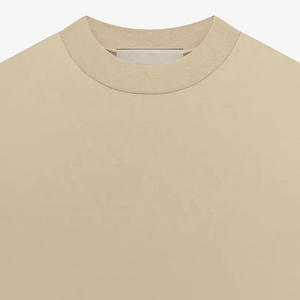 Camiseta esencial vintage de cuello redondo para hombre, Camiseta de algodón 100% con estampado de logotipo personalizado de fabricación - Product Image 5