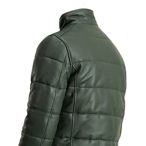 Veste matelassée d'hiver personnalisée unisexe Veste matelassée en coton et polyester de grande taille, imperméable et coupe-vent pour hommes - Product Image 5