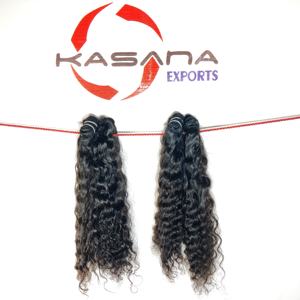 Paquet non traité brut indien 100% fabrique tressage traitement chimique aucun vente en gros d'extensions de cheveux humains de couleur naturelle - Product Image 3