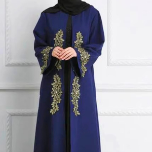 กระดุมชุดกิโมโนอาบายาปักด้วยมือสำหรับผู้หญิงทำด้วยมือขนาด XXL - Product Image 1