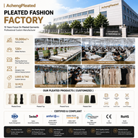 Robe plissée sur mesure, vêtements pour femmes, fabricant OEM, fournisseur de mode à marque privée pour les marques de boutiques, production en petites séries