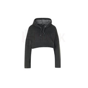 Meilleures ventes Top court pour femmes Survêtement Design personnalisé Toile Street Wear pour l'hiver Motif solide Style décontracté Prix raisonnable - Product Image 2