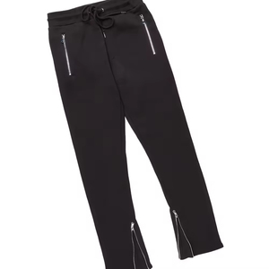 100% Cotton Lightweight Quick Dry Two-Piece Full-Length Breathable Unisex Winter Hoodie Sweatpants Jogger Cargo <b>Pants</b> Tracksuits - Product Image 5