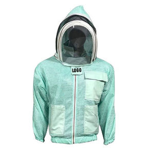 Chaqueta transpirable Chaqueta de apicultor 3 Malla de tres capas Chaqueta de apicultura completamente ventilada Suministros de apicultura Ultra Breeze OEM - Product Image 2