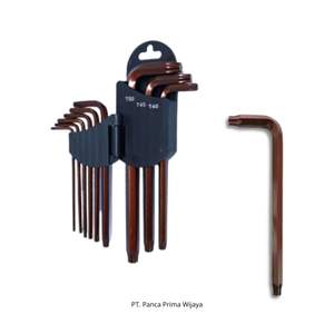 Jeu de clés Torx L de haute qualité LIPRO, 9 pièces, T10-T50 |   Clé hexagonale de précision en acier au chrome-vanadium métrique, outil industriel automobile - Product Image 1