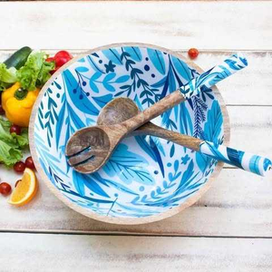 Tazón de Madera Maciza Pulida Ligero y Ecológico, Decoración del Hogar, Fiestas de Boda, Vajilla Navideña con Estampado de Hojas, Alta Calidad - Product Image 3